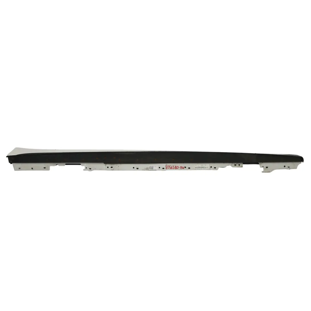 Side Skirt BMW F30 F31 M Sport Sill Strip Right O/S Alpinweiss White - 300