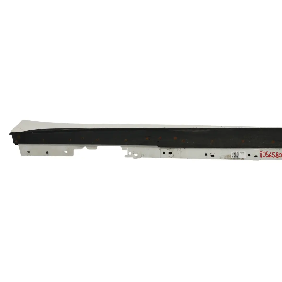 Side Skirt BMW F30 F31 M Sport Sill Strip Right O/S Alpinweiss White - 300