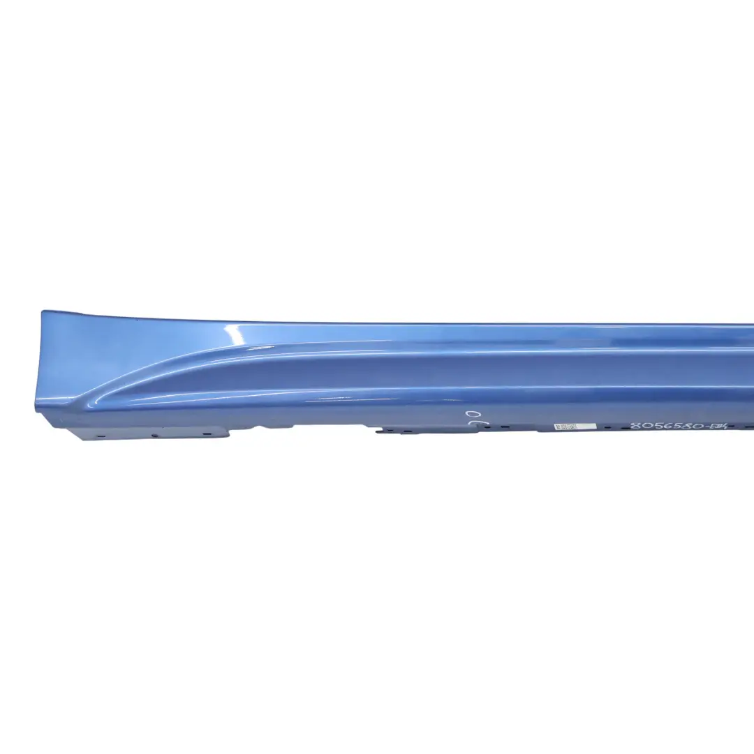 Side Skirt BMW F30 F31 Sill Strip M Sport Right O/S Estoril Blue Metallic - B45 