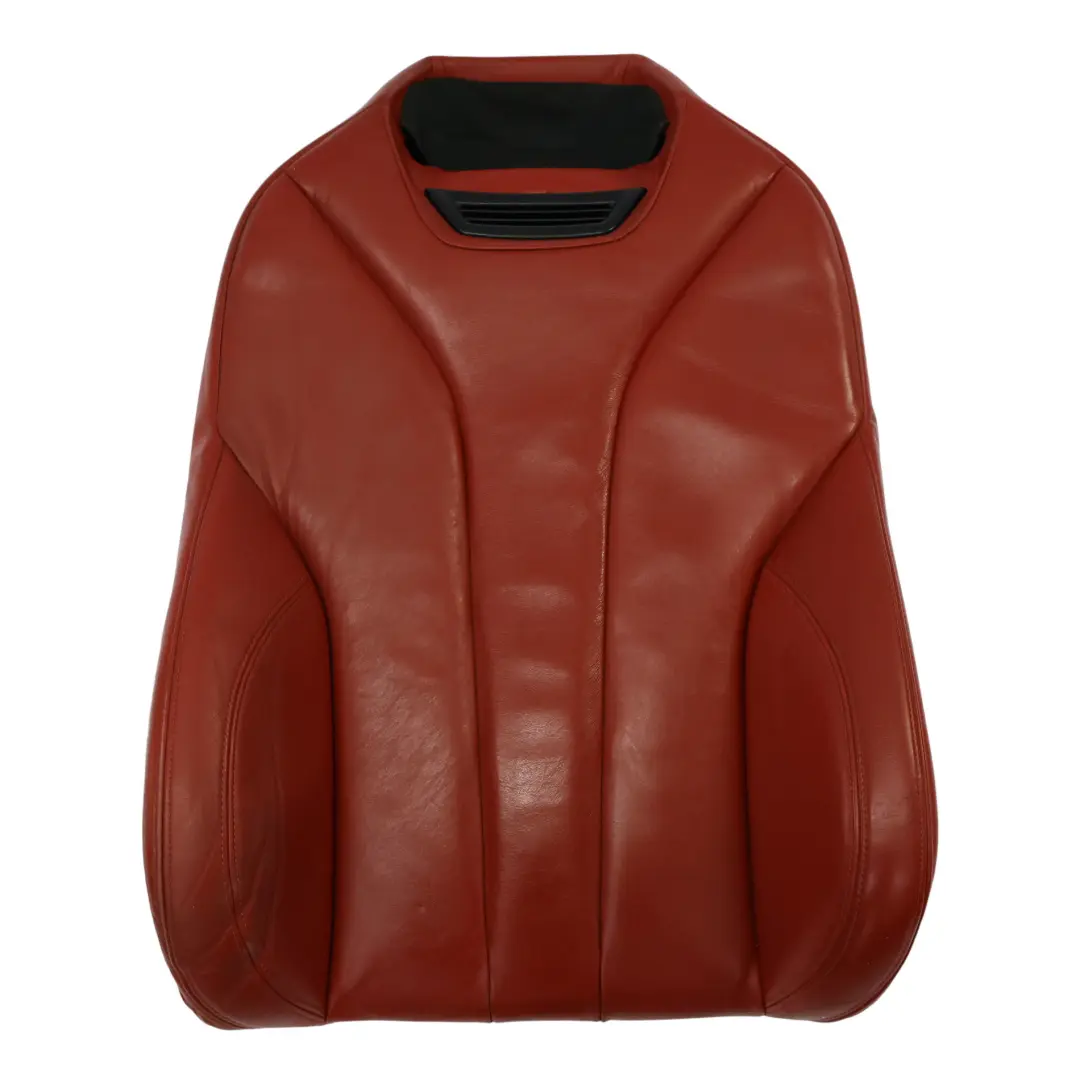 BMW F83 M4 Seat Heated Backrest Front Right O/S Leather Merino Sakhir Orange