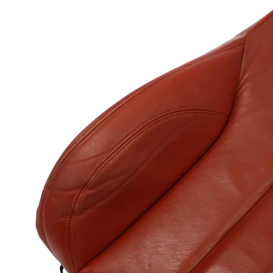 BMW F83 M4 Seat Heated Backrest Front Right O/S Leather Merino Sakhir Orange