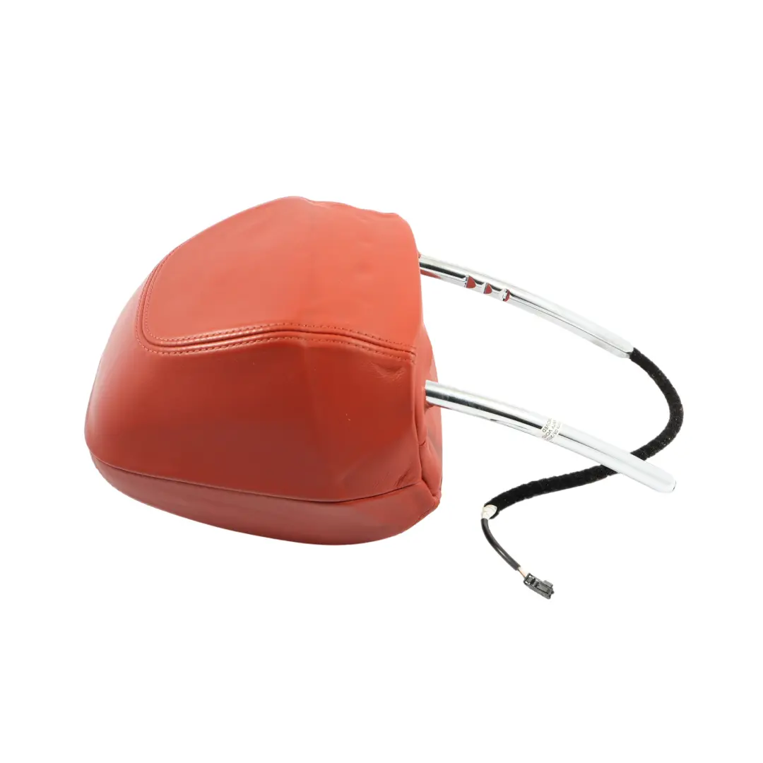 BMW F83 M4 Convertible Front Seat Headrest Leather Merino Sakhir Orange