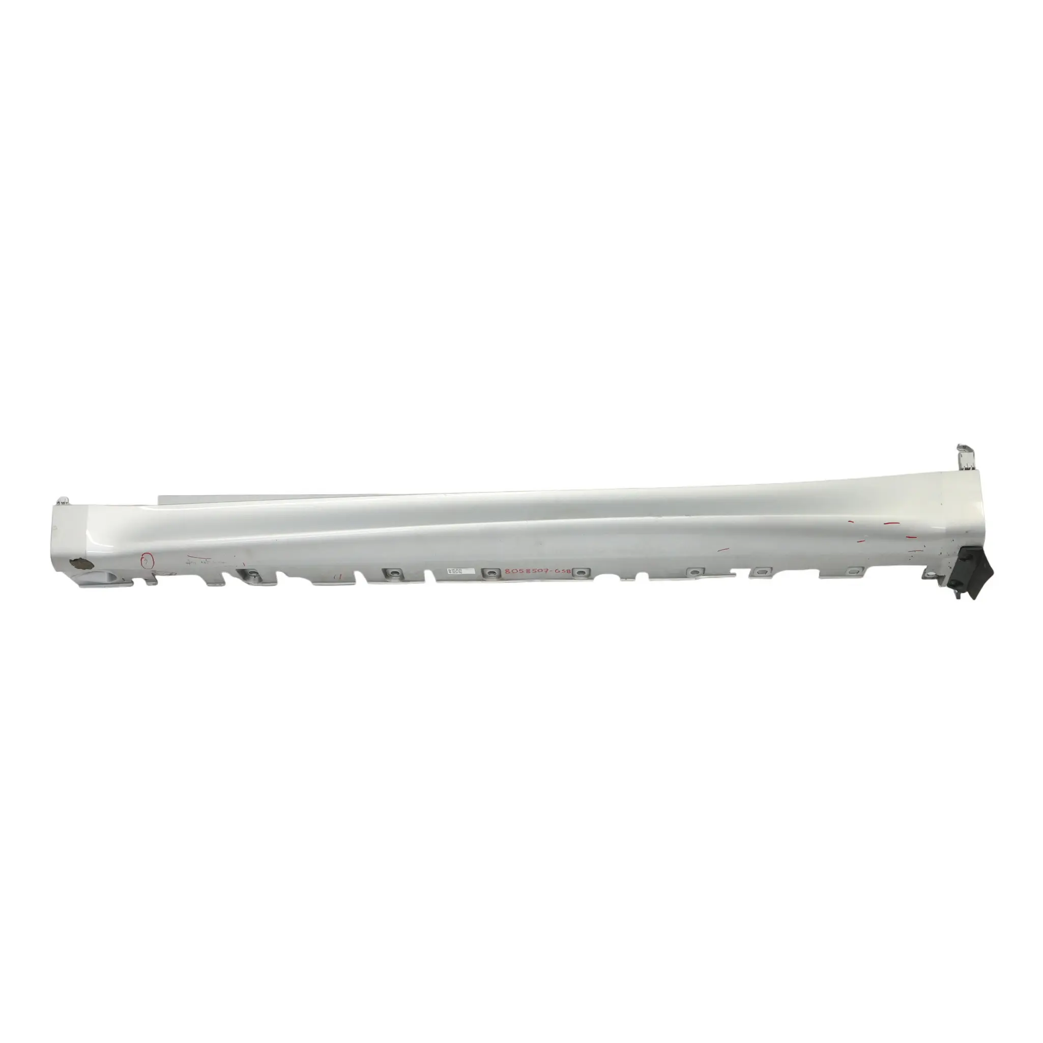 BMW X5 F15 Side Skirt Left N/S M Sport Sill Strip Glacier Silber Metallic - A83