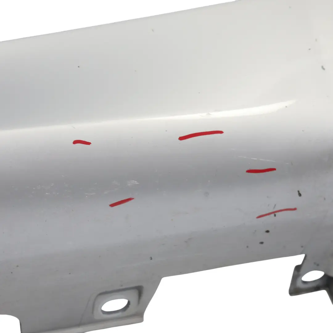 BMW X5 F15 Side Skirt Left N/S M Sport Sill Strip Glacier Silber Metallic - A83