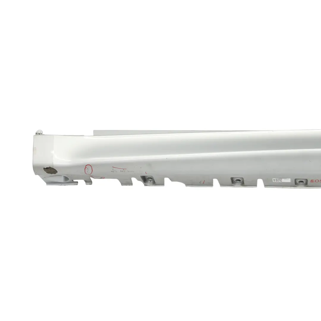 BMW X5 F15 Side Skirt Left N/S M Sport Sill Strip Glacier Silber Metallic - A83