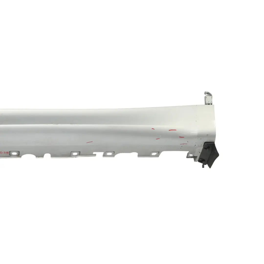 BMW X5 F15 Side Skirt Left N/S M Sport Sill Strip Glacier Silber Metallic - A83