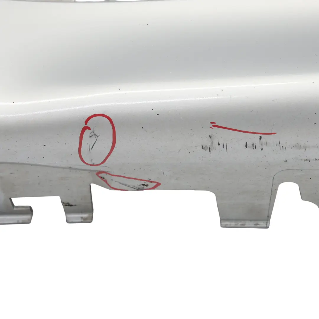 BMW X5 F15 Side Skirt Left N/S M Sport Sill Strip Glacier Silber Metallic - A83