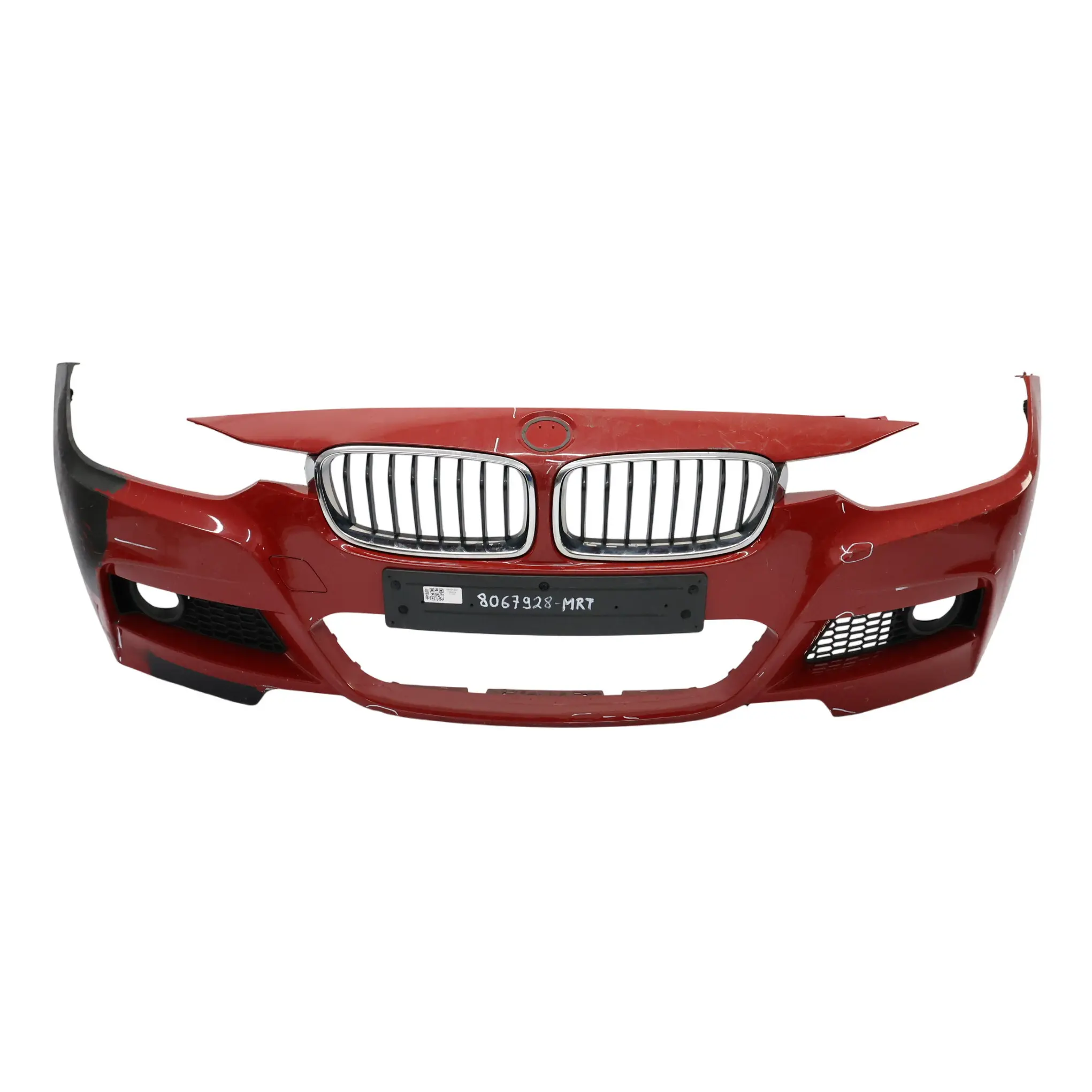 Front Bumper BMW F30 F31 M Sport Complete Trim Panel Melbourne Red - A75