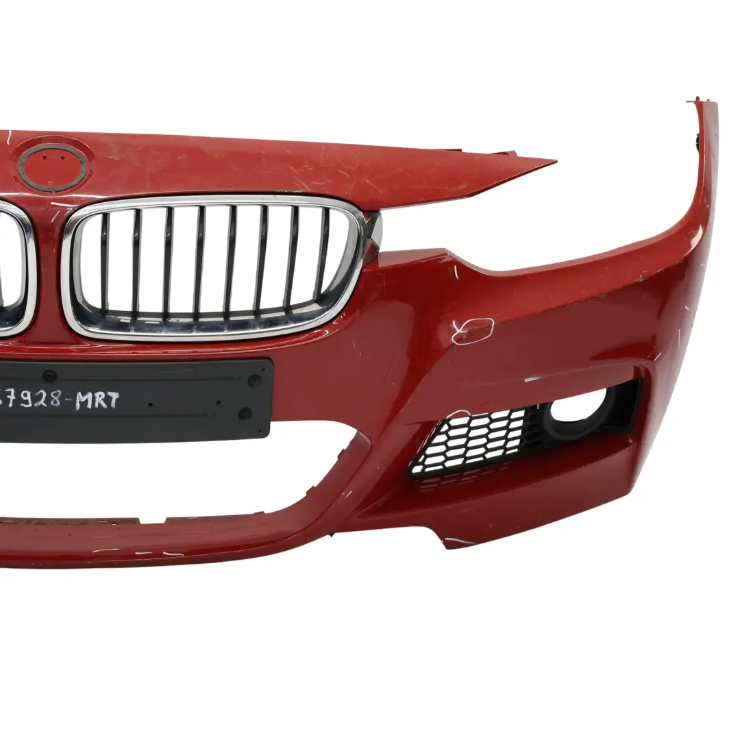 Front Bumper BMW F30 F31 M Sport Complete Trim Panel Melbourne Red - A75