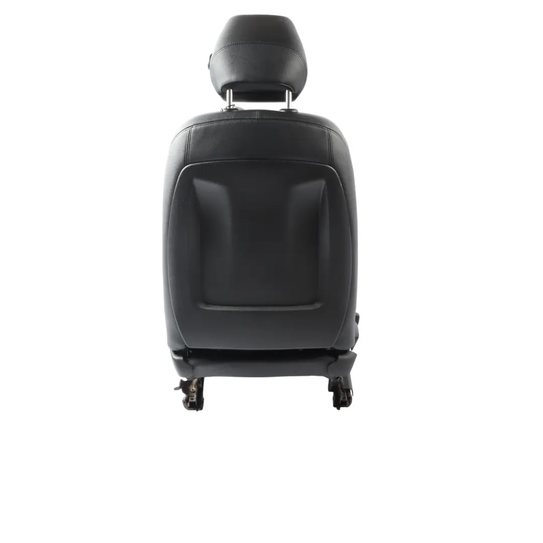 BMW F30 F31 LCI M Sport Seat Front Right O/S Heated Black Leather Contrast Blue
