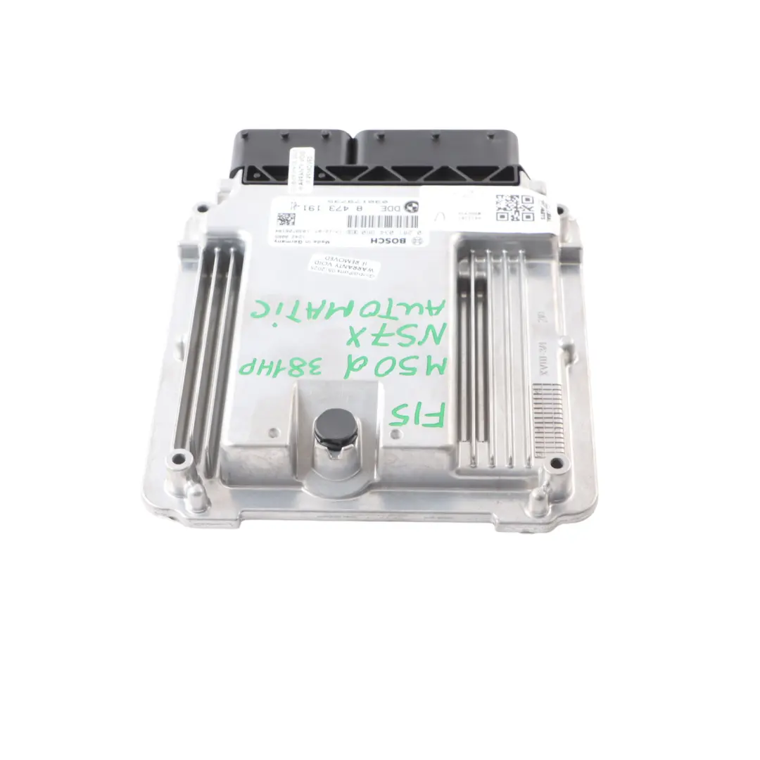 BMW X5 F15 M50d N57X 381HP Engine Control Unit ECU DDE 8473191 Automatic