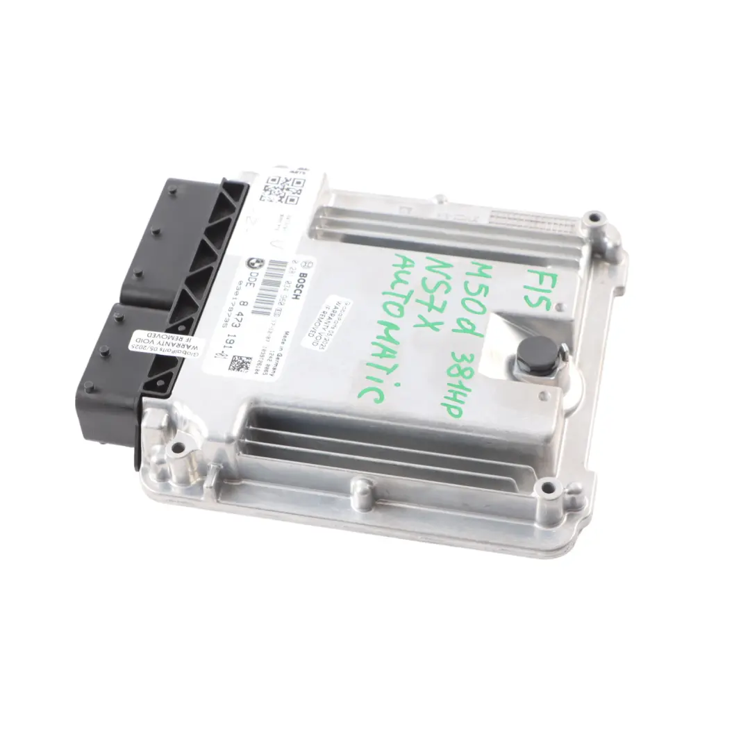 BMW X5 F15 M50d N57X 381HP Engine Control Unit ECU DDE 8473191 Automatic