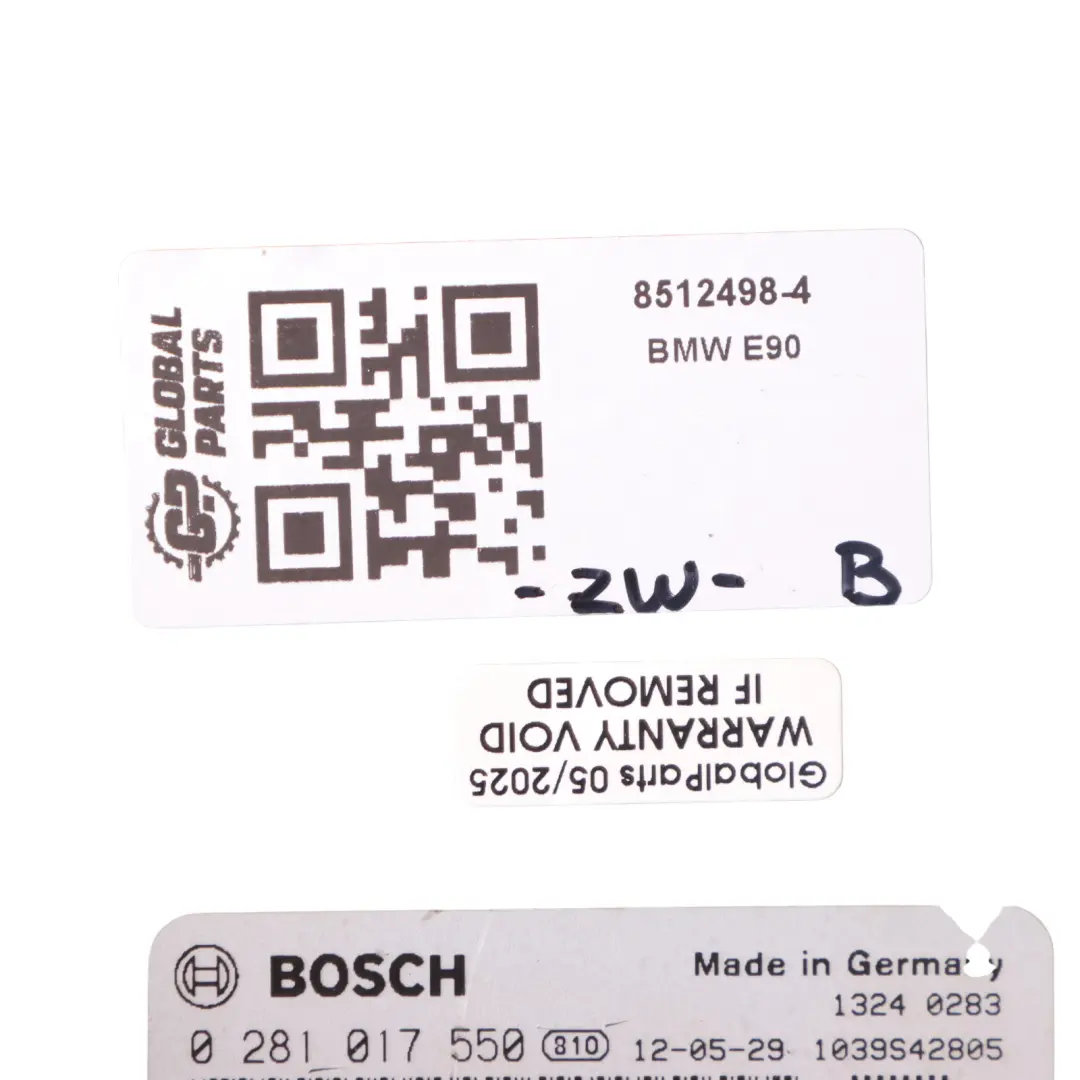 BMW E84 E90 LCI 20dX 320xd N47 177HP ECU Kit DDE 8512498 CAS3 + Key Manual