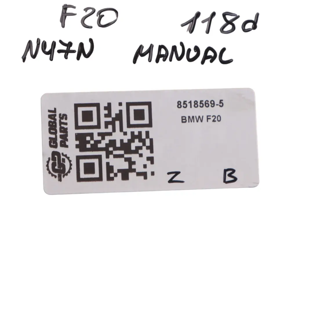 BMW F20 F21 F30 F31 N47N 118d 318d Engine Control Unit ECU DDE 8518569 Manual