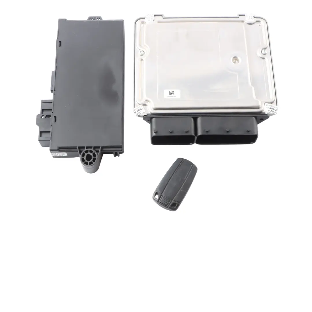 BMW X1 E84 20d Diesel N47N 163HP Engine ECU Kit DDE CAS3 + Key 8519009 Manual