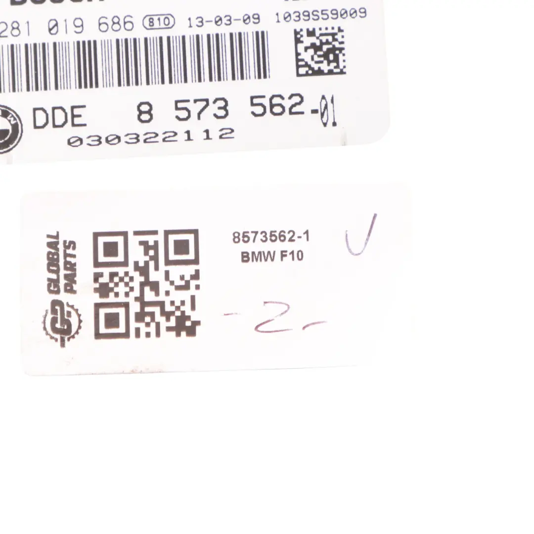 BMW F10 F11 525d N47S1 218HP Engine ECU Kit DDE CAS4 + Key 8573562 Automatic