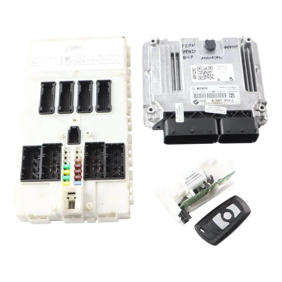 BMW F20 F21 LCI F30 150HP 118d 318d B47 Engine Unit ECU DDE Set 8587952 Manual