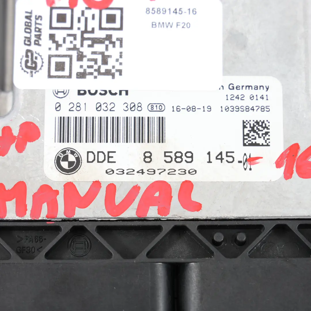 BMW F20 F21 F30 F31 118d 318d B47 150HP Engine Control ECU DDE 8473185 Manual