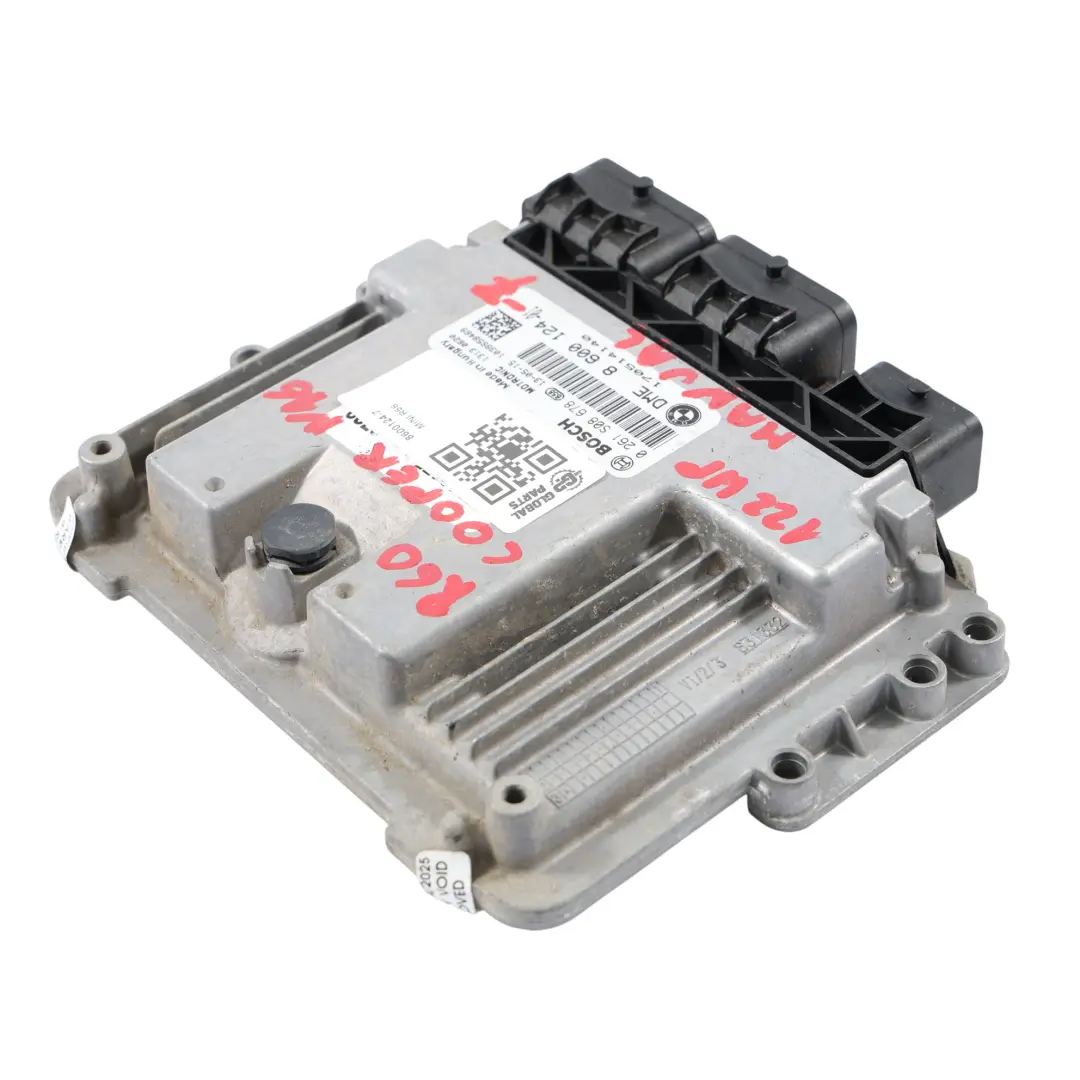 Mini Cooper R56 LCI R60 N16 122HP Engine Control Unit ECU DME 8600124 Manual