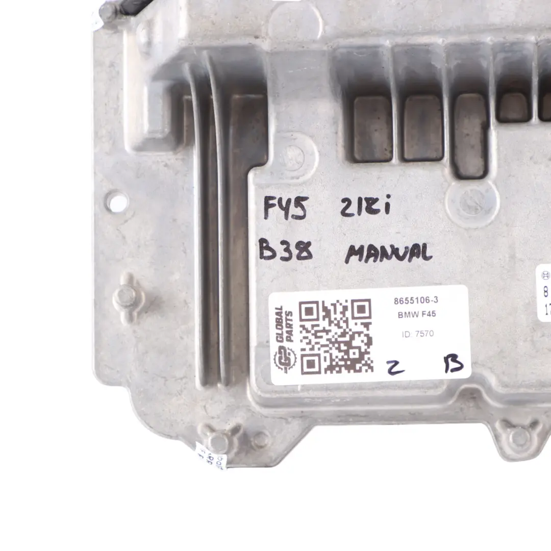 BMW F45 218i B38 136HP Petrol Engine Control Unit ECU DME 8655106 Manual