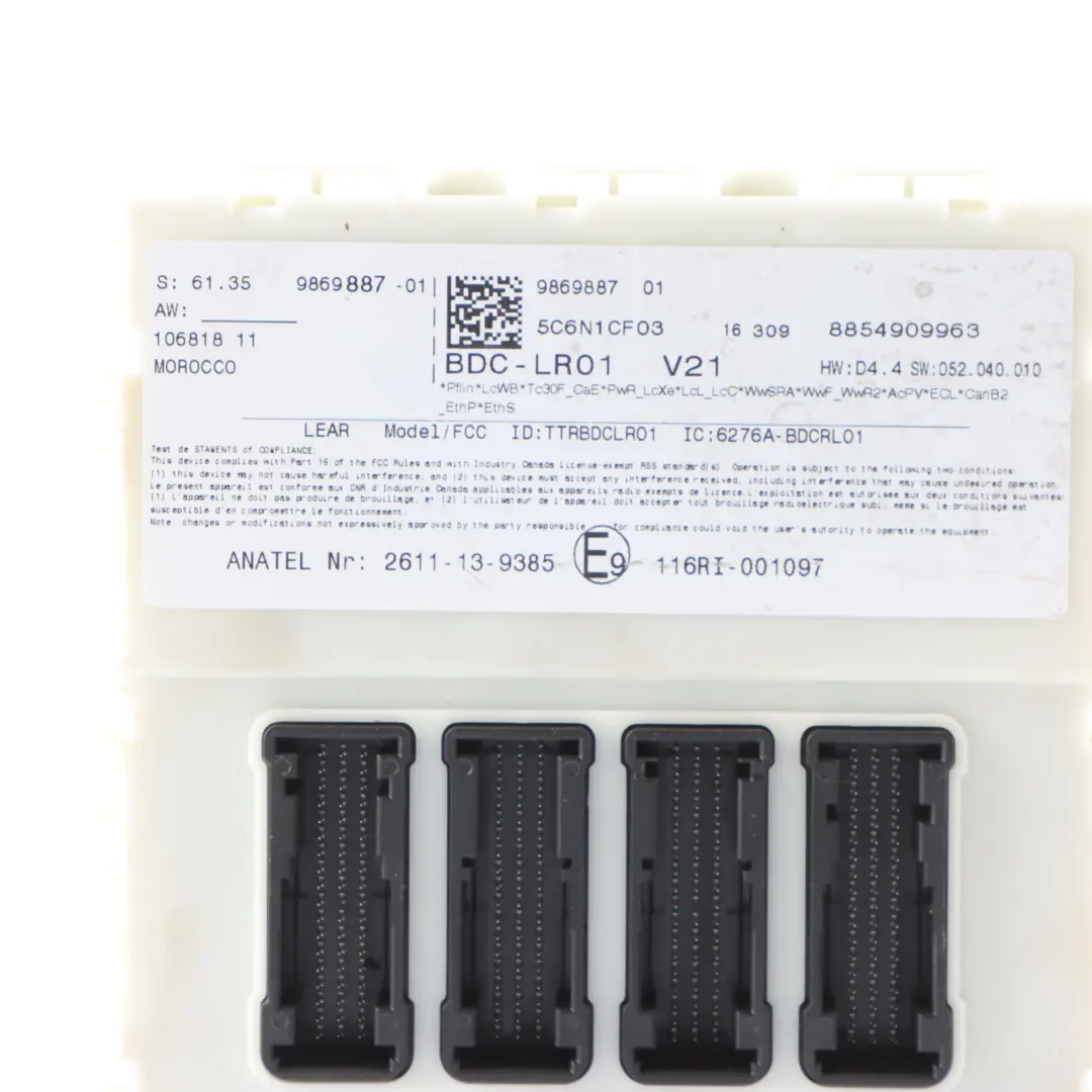 Mini F54 F55 F57 B48 136HP Petrol Engine Control ECU Kit DME 8674258 Manual