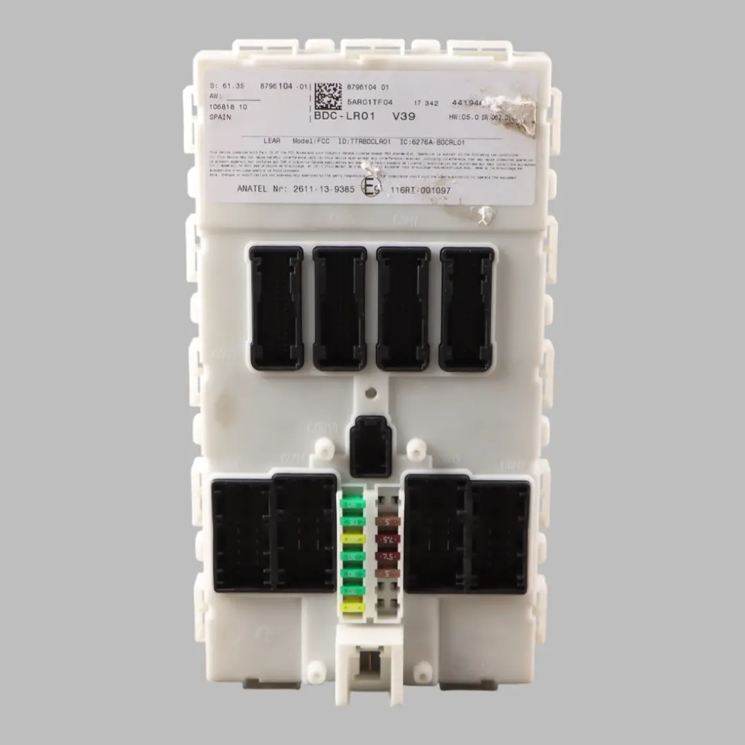BMW X5 F15 X6 F16 ECU Body Control Module BCM 8796104