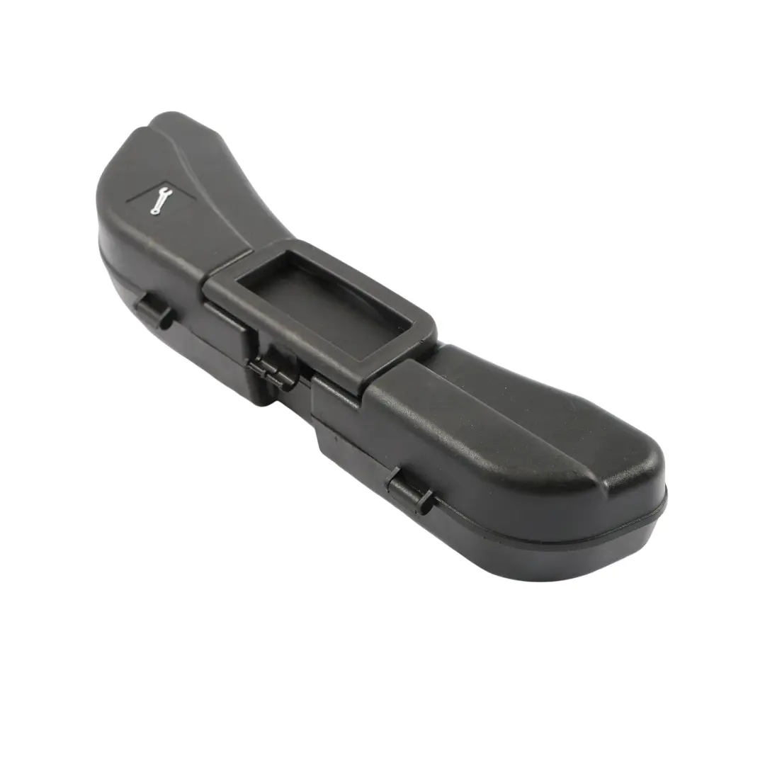 Audi A4 B7 Spare Wheel Spanner Nut Tool Kit Holder Tow Eye Hook Box 8E0012111A