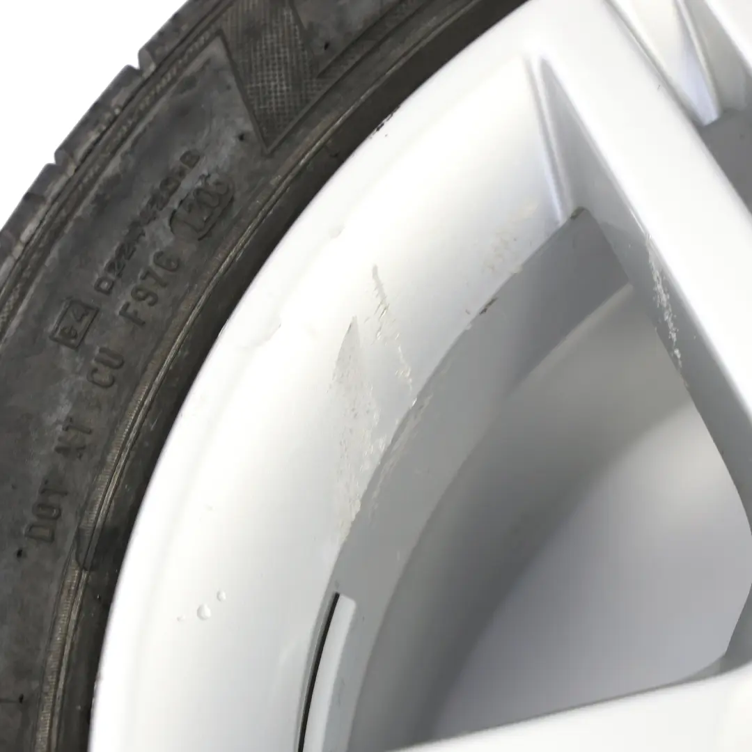 Audi A4 B7 Leicht Felge 17" ET:45 7,5J Silber Reifen Pirreli 245/45 8E0601025AS