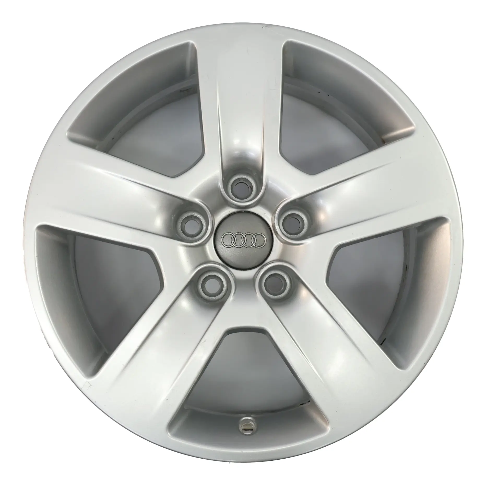 Audi A4 B7 8E Silver Alloy Wheel Rim 16" ET:42 7J Star Spoke 8E0601025B
