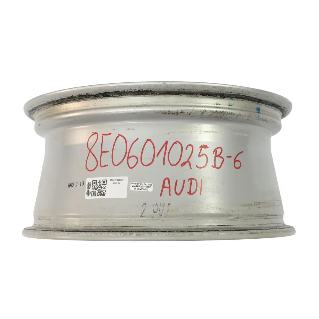 Audi A4 B7 8E Cerchio In Lega Argento 16" ET:42 7J Star Spoke 8E0601025B