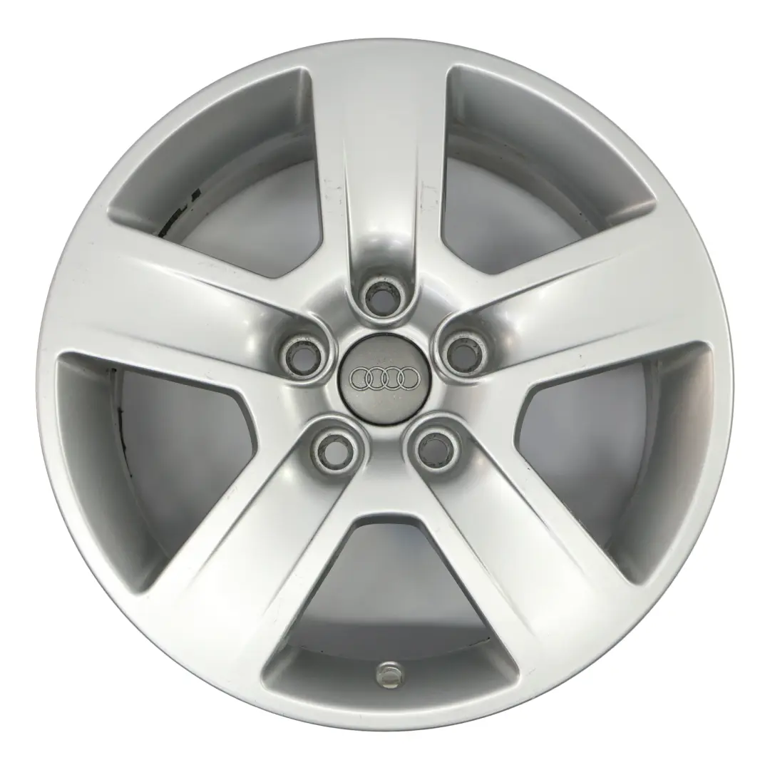 Audi A4 B7 8E Silver Alloy Wheel Rim 16" ET:42 7J Star Spoke 8E0601025B