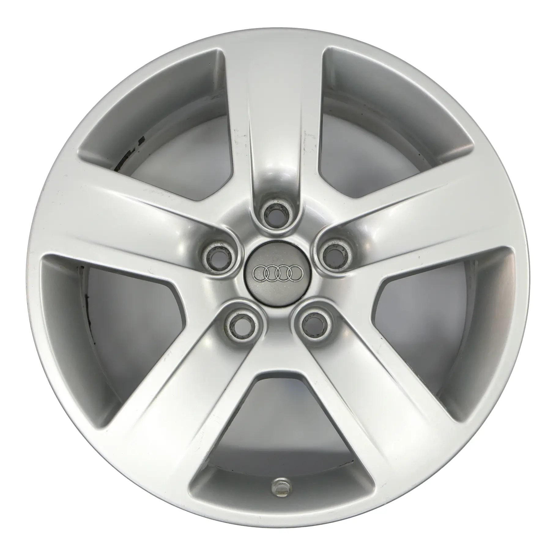 Audi A4 B7 8E Silver Alloy Wheel Rim 16" ET:42 7J Star Spoke 8E0601025B