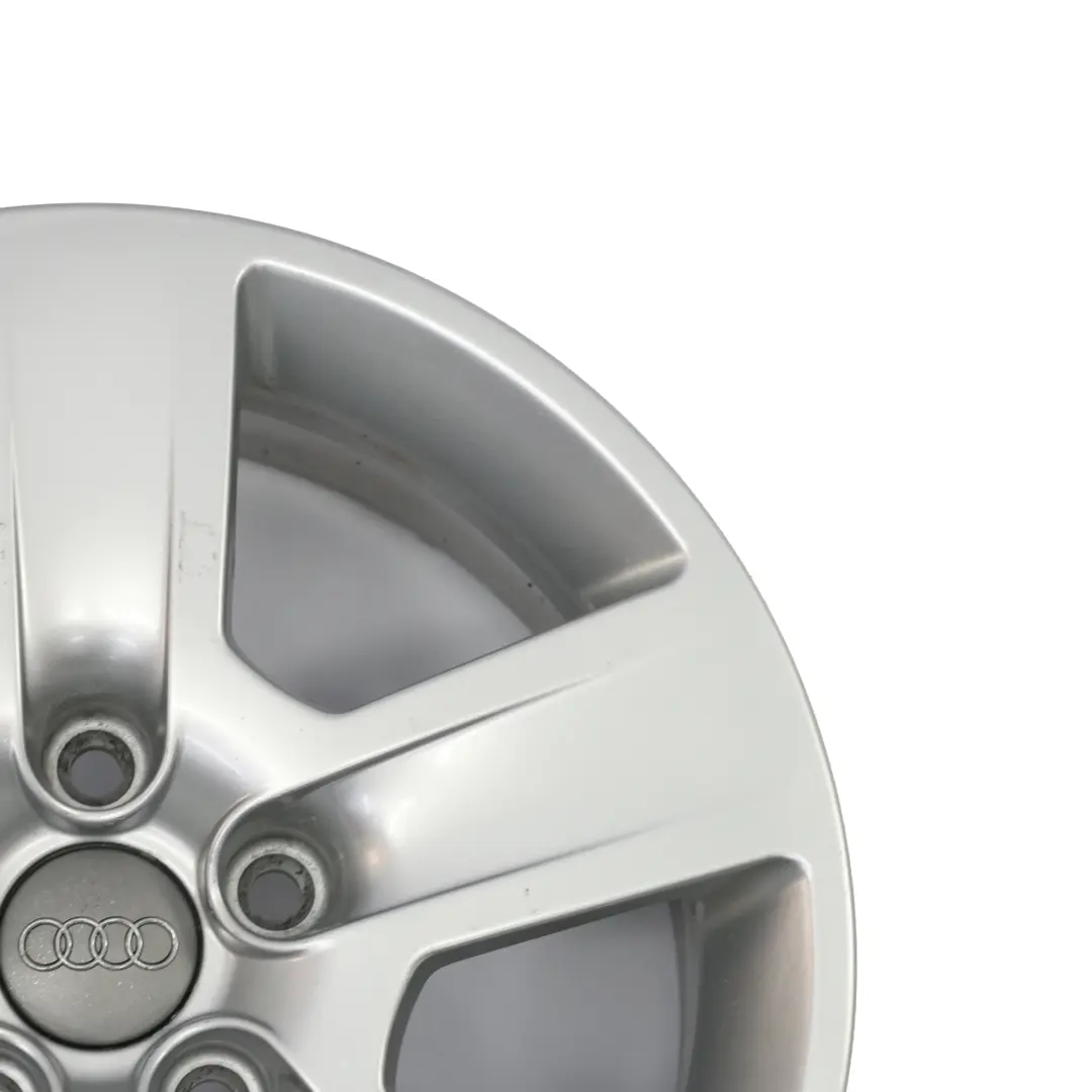 Audi A4 B7 8E Silver Alloy Wheel Rim 16" ET:42 7J Star Spoke 8E0601025B