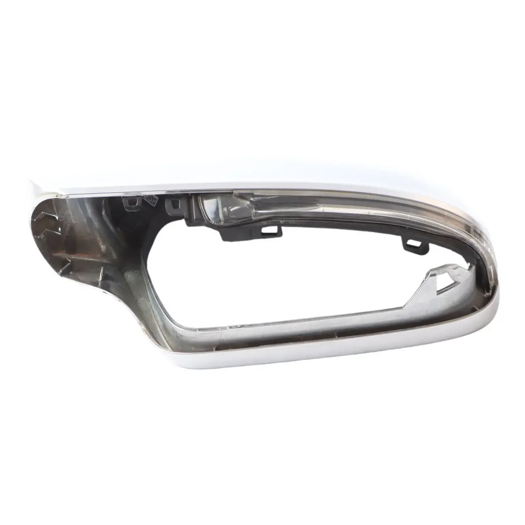 Audi A4 B8 Wing Mirror Left N/S Door Trim Cover Aluminium 8F0857527