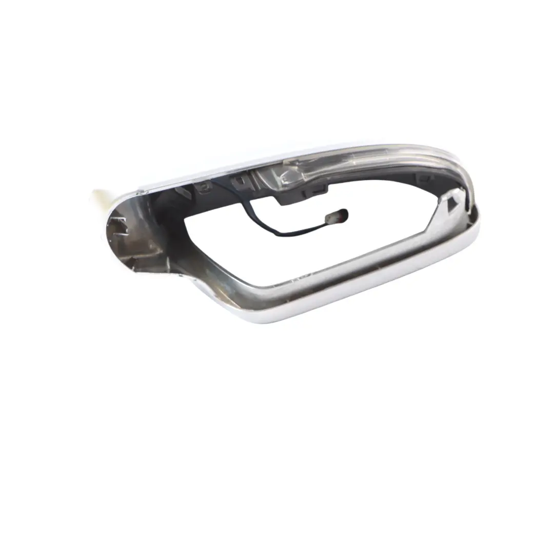 Audi A4 B8 Wing Mirror Left N/S Door Trim Cover Aluminium 8F0857527  