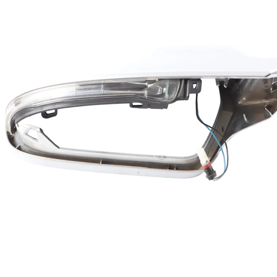 Audi S4 B8 Wing Mirror Cover Housing Door Right O/S Aluminium 8F0857528C