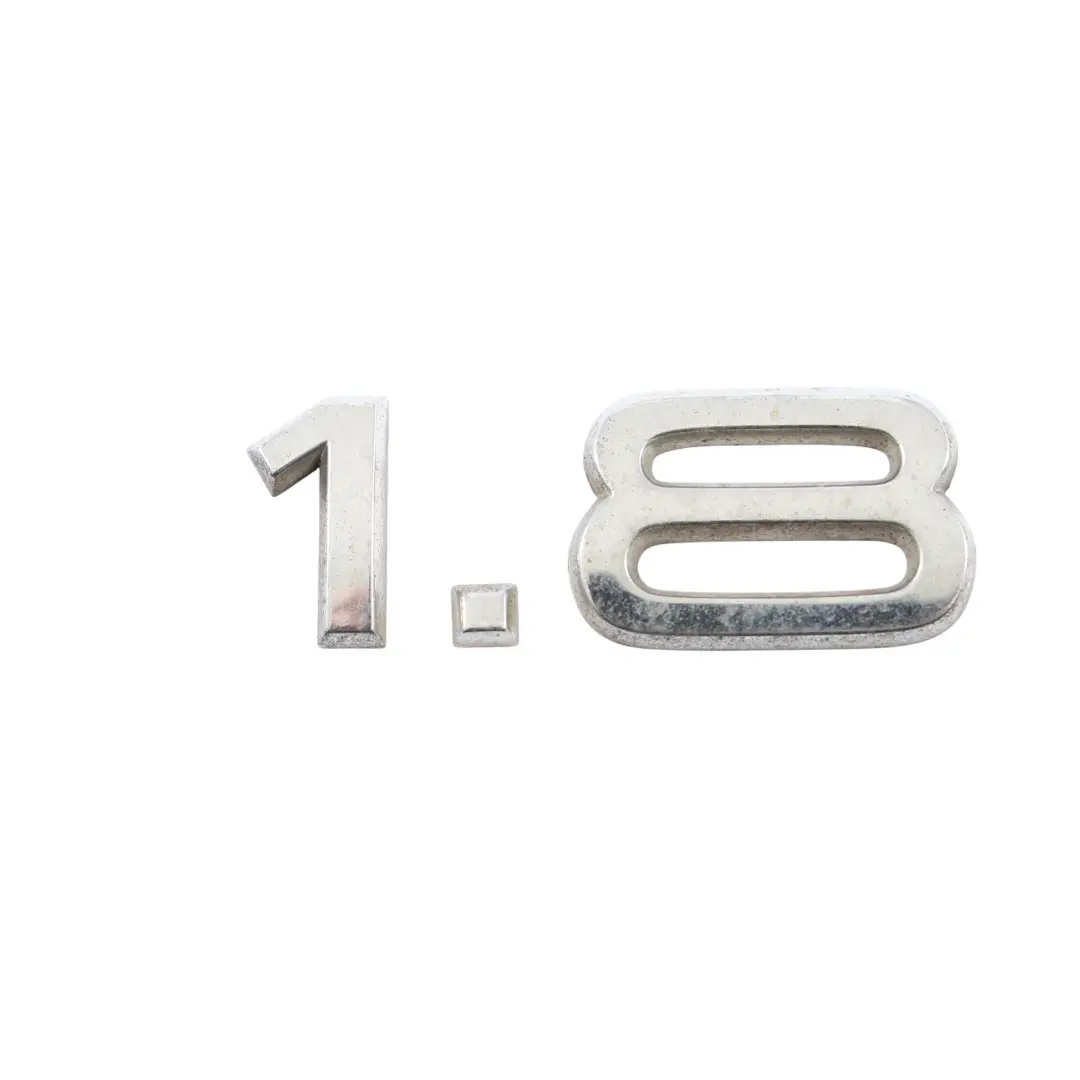 Audi A4 B7 Rear Trunk Hatch Boot Badge Emblem 1.8T Lettering Chrome 8H0853743B