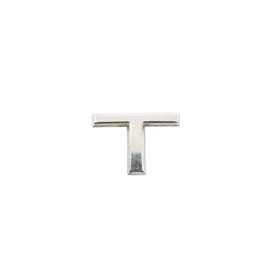 Audi A4 B7 Rear Trunk Hatch Boot Badge Emblem 1.8T Lettering Chrome 8H0853743B