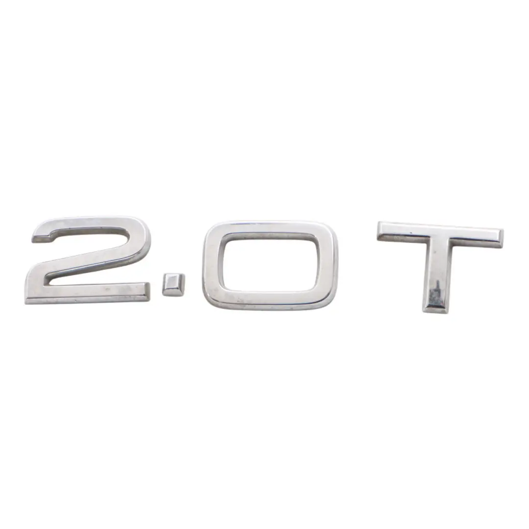 Audi A4 B8 Rear Trunk Hatch Boot Badge Emblem 2.0T Lettering 8H0853743H Chrome