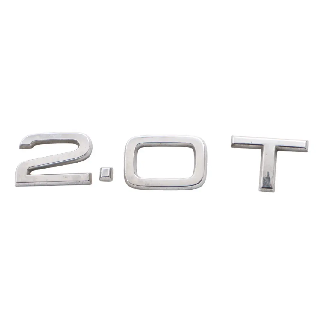 Audi A4 B8 Rear Trunk Hatch Boot Badge Emblem 2.0T Lettering 8H0853743H Chrome