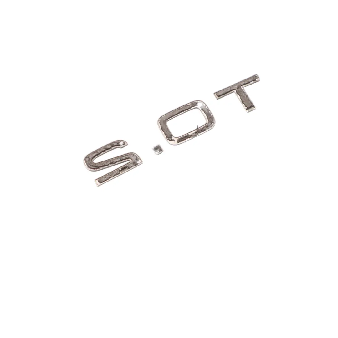 Audi A4 B8 Rear Trunk Hatch Boot Badge Emblem 2.0T Lettering 8H0853743H Chrome