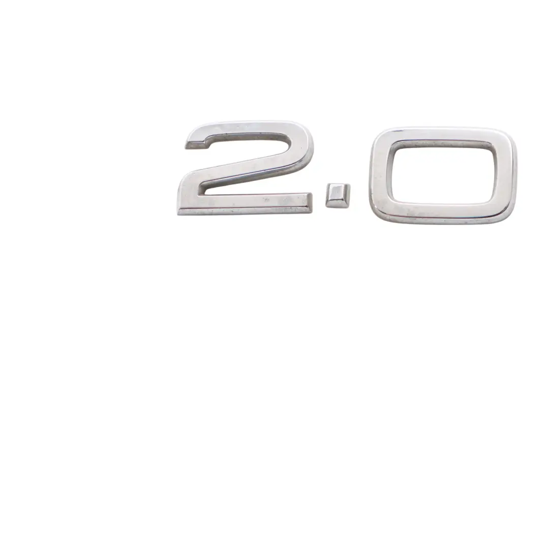 Audi A4 B8 Rear Trunk Hatch Boot Badge Emblem 2.0T Lettering 8H0853743H Chrome