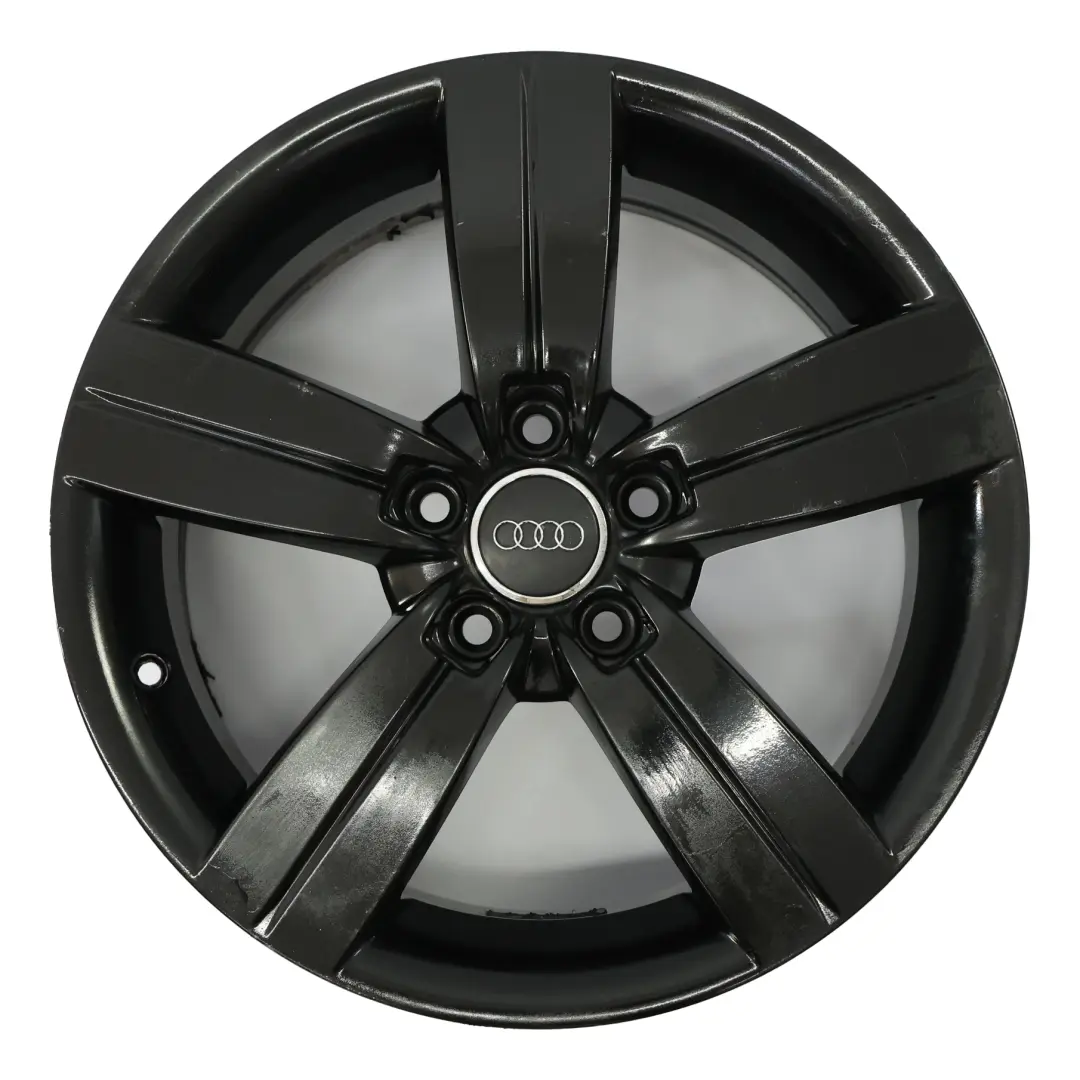 Audi TT Mk2 8J Jante Alliage Noire 17" ET:47 8J À Rayons Étoilés 8J0601025C