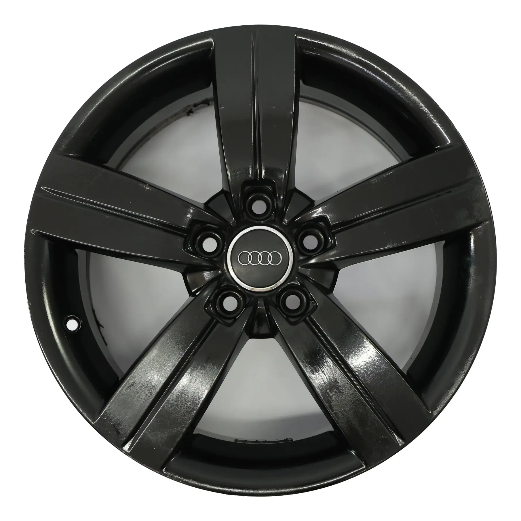 Audi TT Mk2 8J Black Alloy Wheel Rim 17" ET:47 8J Star Spoke 8J0601025C