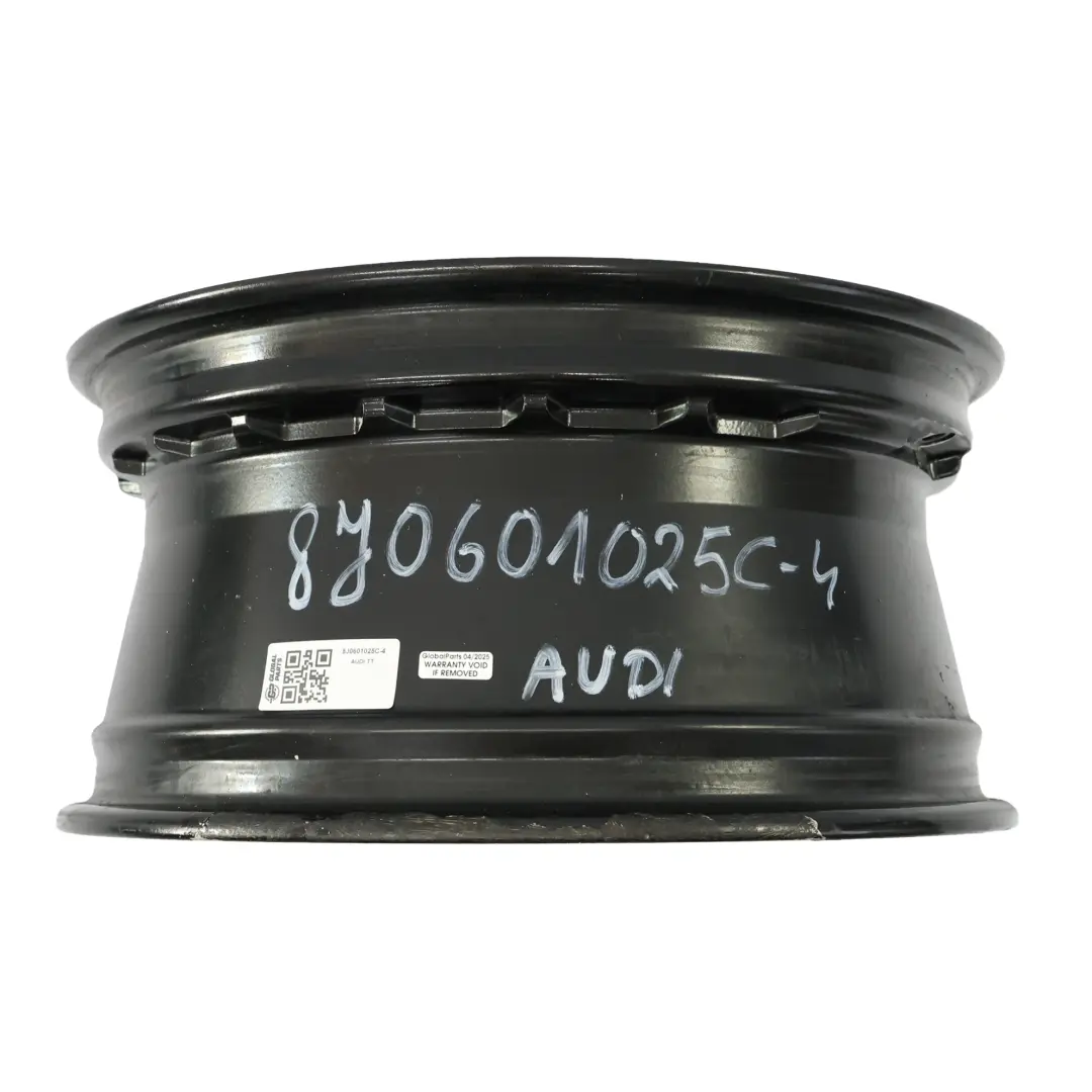 Audi TT Mk2 8J Jante Alliage Noire 17" ET:47 8J À Rayons Étoilés 8J0601025C