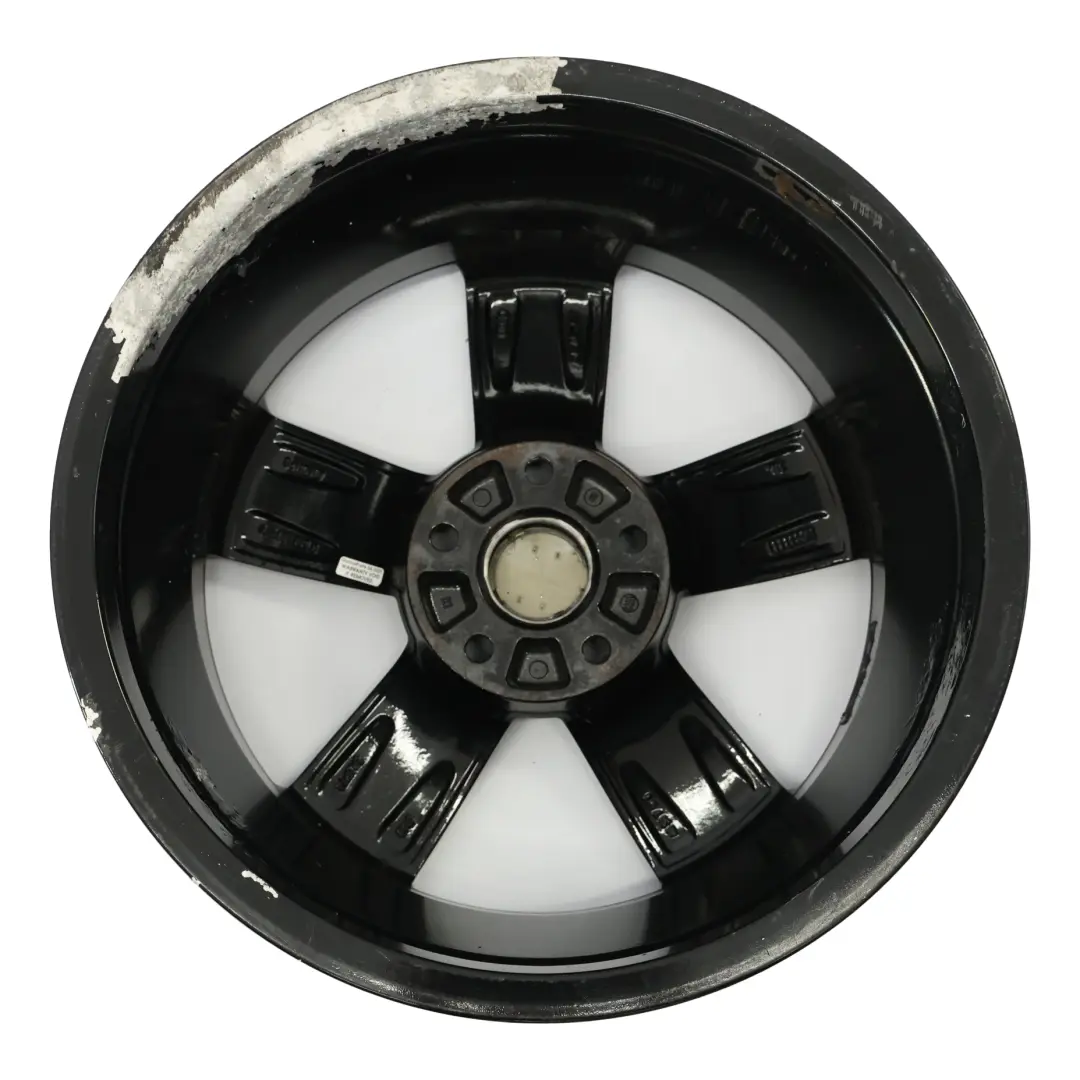 Audi TT Mk2 8J Jante Alliage Noire 17" ET:47 8J À Rayons Étoilés 8J0601025C