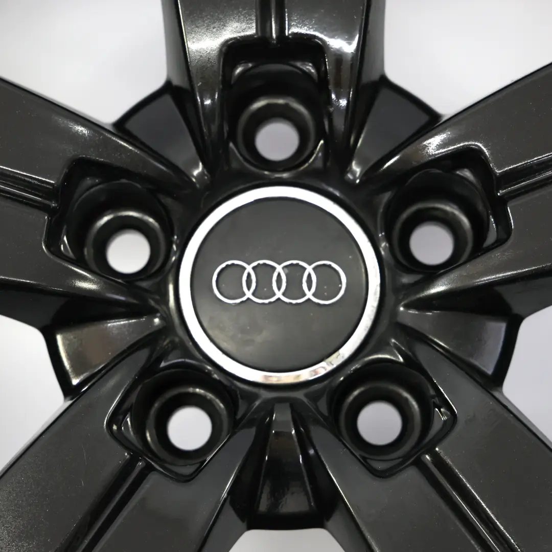 Audi TT Mk2 8J Jante Alliage Noire 17" ET:47 8J À Rayons Étoilés 8J0601025C