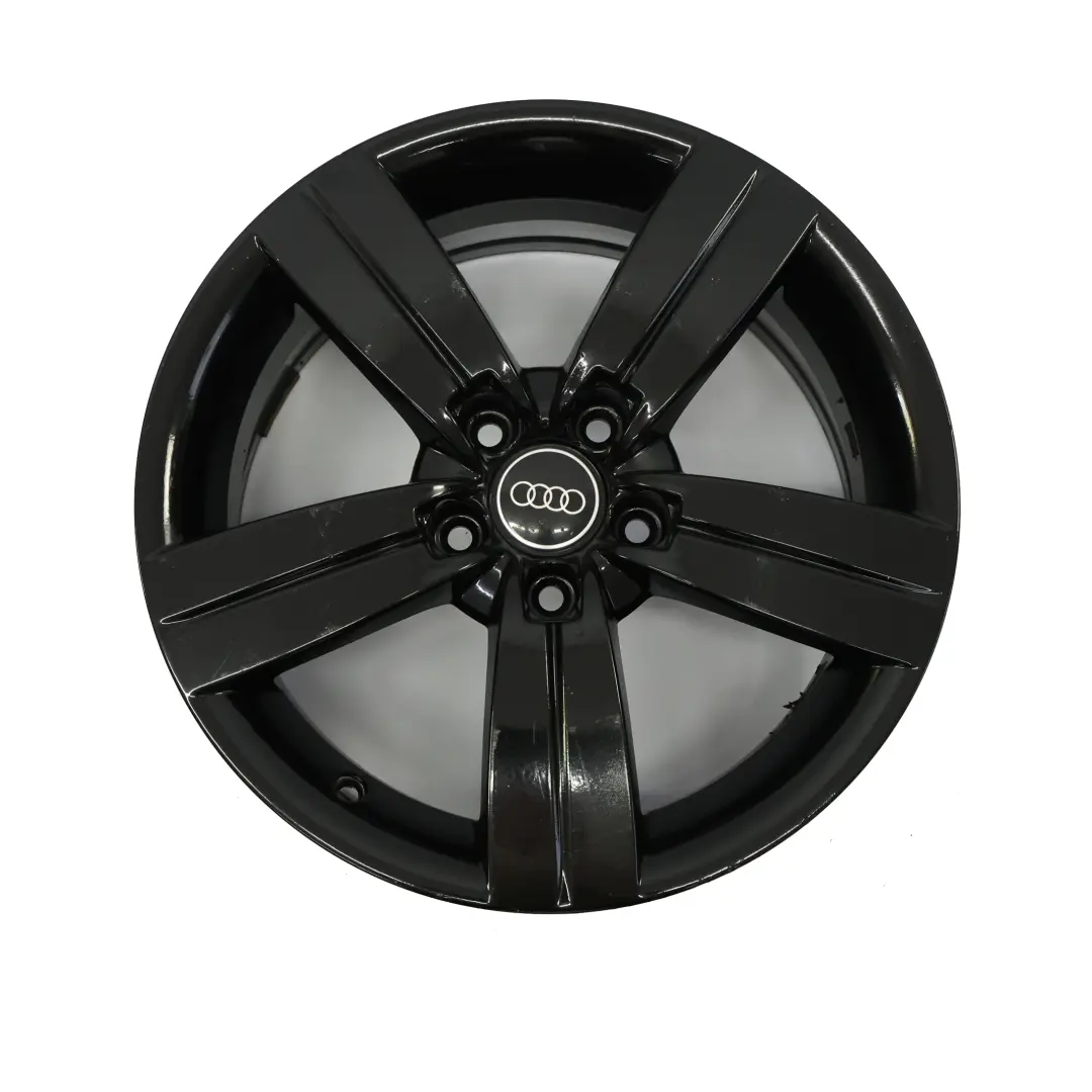 Audi TT Mk2 8J Black Alloy Wheel Rim 17" ET:47 8J Star Spoke 8J0601025C
