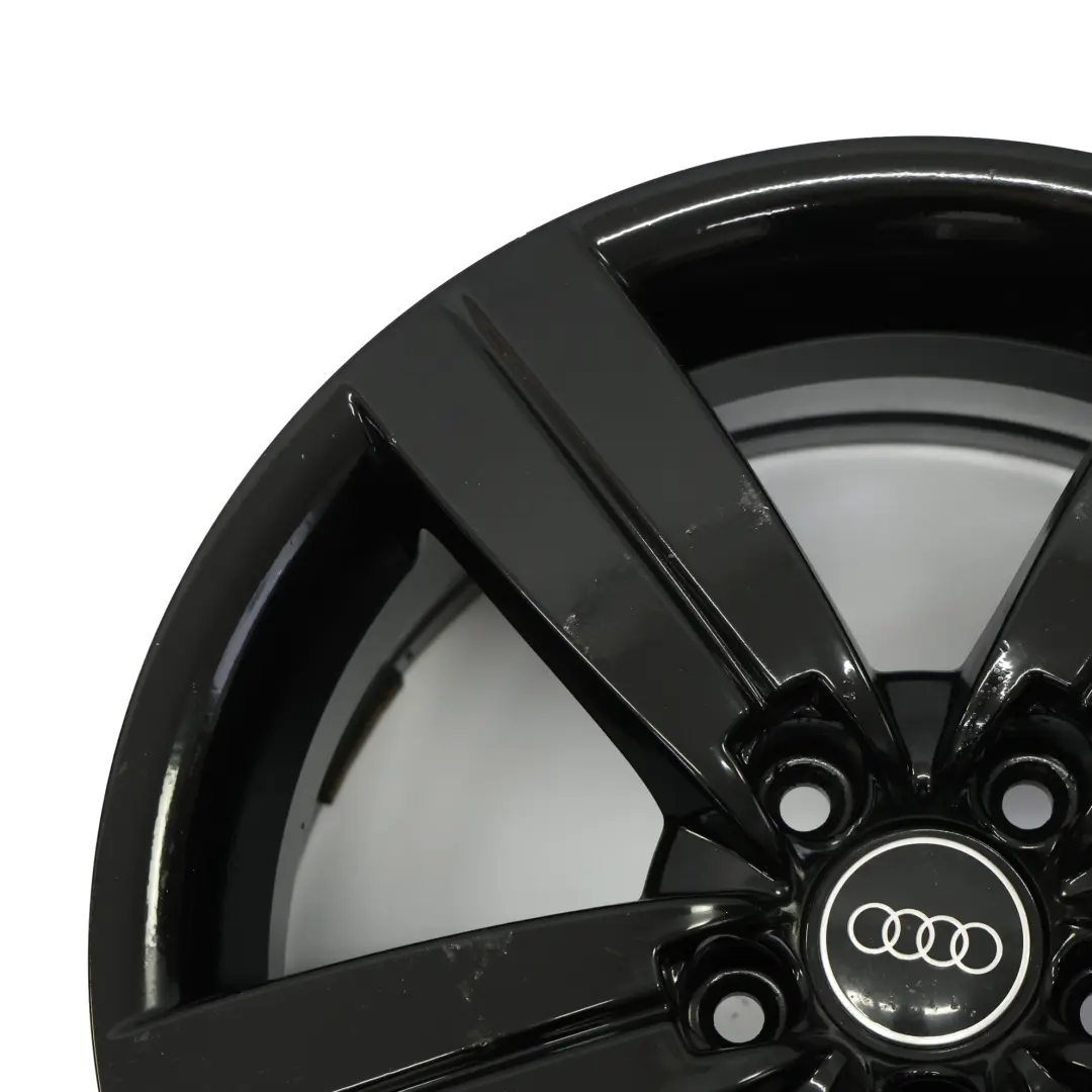 Audi TT Mk2 8J Black Alloy Wheel Rim 17" ET:47 8J Star Spoke 8J0601025C