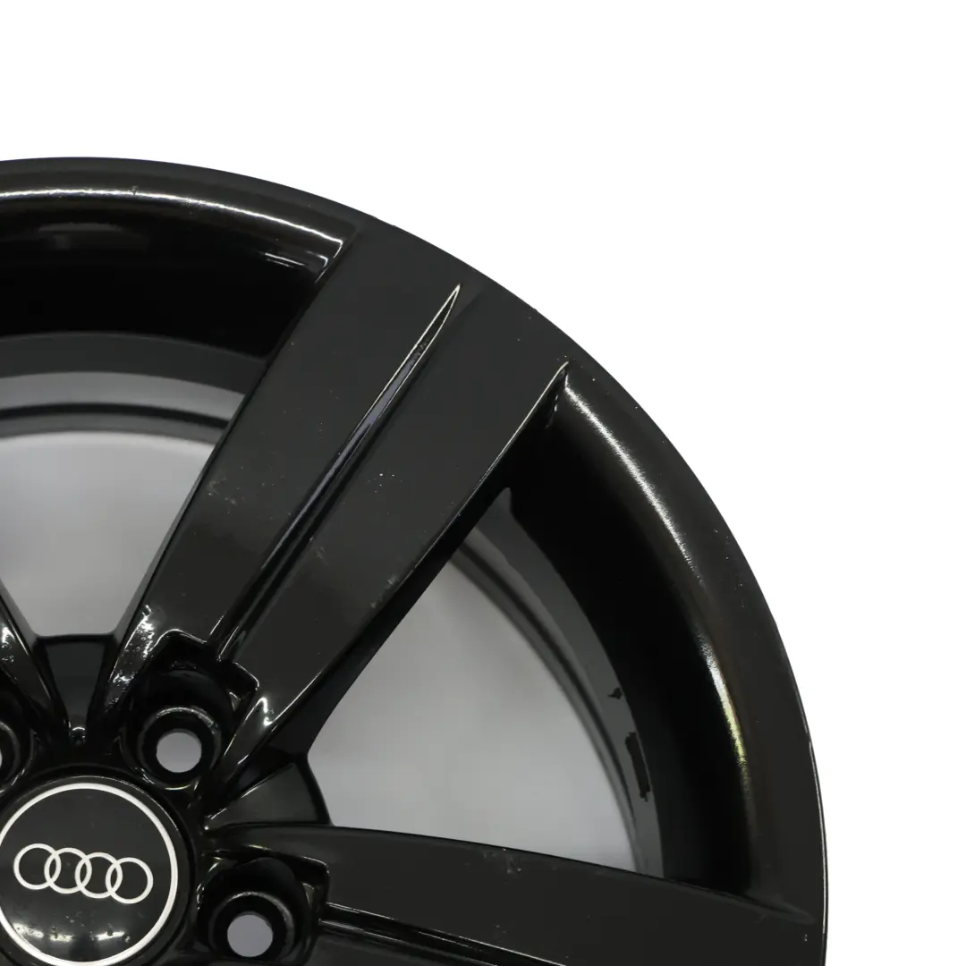 Audi TT Mk2 8J Black Alloy Wheel Rim 17" ET:47 8J Star Spoke 8J0601025C